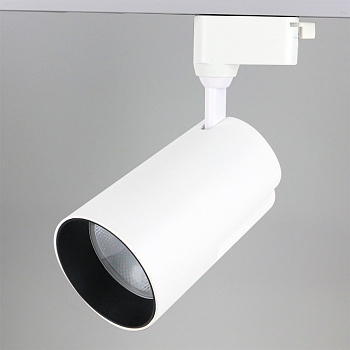 Светильник трековый 25Вт 1ф. GTR-25-1-IP40-S-W-4 белый 4000К однофазный 2200 Лм 1/40 General