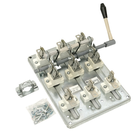 Разъединитель-предохранитель РПБ-1 100А правый привод без ППН Basic EKF