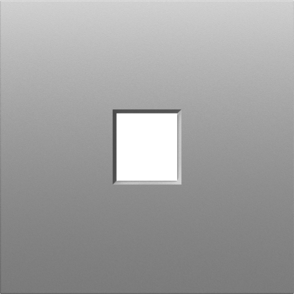 Donel S08 серый графит накладка 1-я для розеток RJ45,TV,SAT,HDMI, серия DB