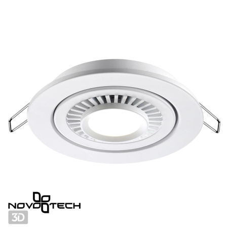 Св-к встр.св/д IP20 LED 9W 770Лм 4000K 220V GESSO белый NOVOTECH