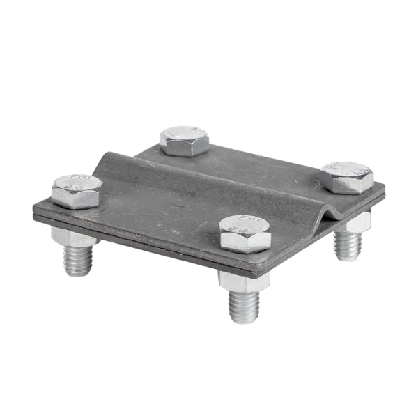 Зажим универсальный полоса 40 - прут 10 (пластина 70x70мм) HZ PROxima EKF