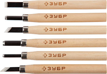 Резцы "ЭКСПЕРТ" фигурные профессиональные, 6шт ЗУБР