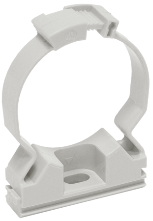 Хомутный держатель CFC40 серый IEK