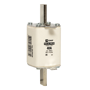 Плавкая вставка ППН-35 250/ 40А габарит 1 PROxima EKF