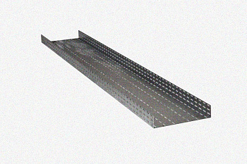 Лоток глухой ЛМГ 400х100х3000 УХЛ1, горячее цинкование S1,5