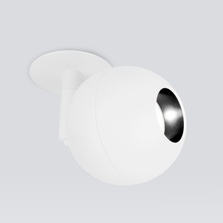 Встраиваемый светодиодный светильник белый 12Вт 4200К матовый белый IP20 (a053737) Elektrostandard