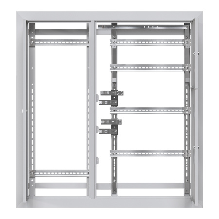 Щит этажный 4 кв, слаботочка слева (1000х950х150) PROxima EKF