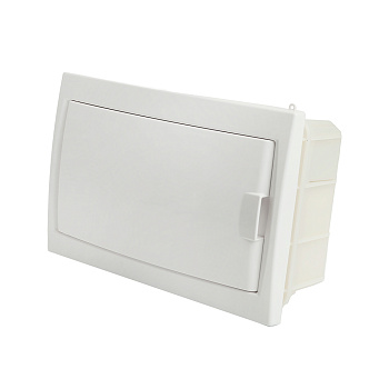 Бокс встраиваемый STEKKER EBX50-2/08-20 8 модулей, белый, пластик, серия Standart