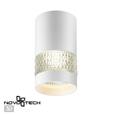 Св-к накл.IP20 GU10 9W 235V ELINA белый B NOVOTECH