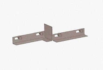 Соединитель-переходник замковый ПУгПЗ 100х50 УТ1,5 (правый), горячее цинкование, S1,0