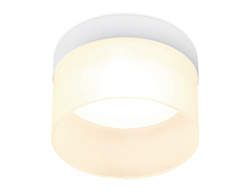 Встраиваемый точечный светильник TN650 SWH белый песок GX53 D85*80 Ambrella Light