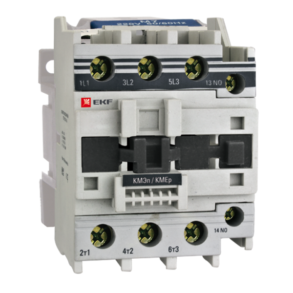 Контактор КМЭп малогабаритный 80А 220В DC 1NO 1NC PROxima EKF