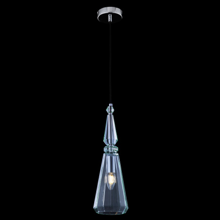 Подвесной светильник 1*E14 40Вт Хром IP20 Sunshine P028PL-01GN Maytoni