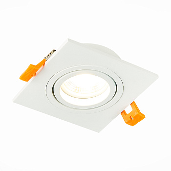 Светильник встраиваемый Белый GU10 1*50Вт IP20 L92xW92xH27 220В Без ламп ST251.508.01 ST LUCE