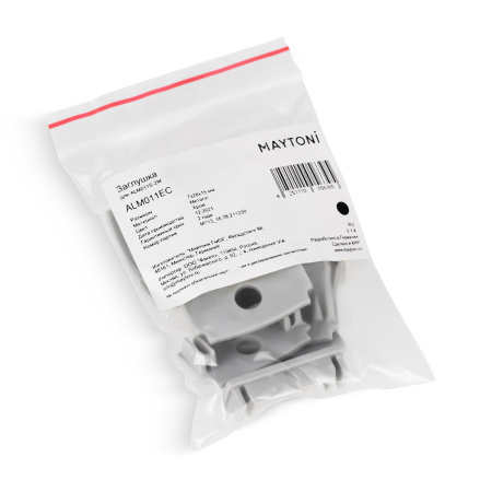 Комплект заглушек (для профиля ALM011S) 10шт. Хром (ALM011EC) Technical Maytoni