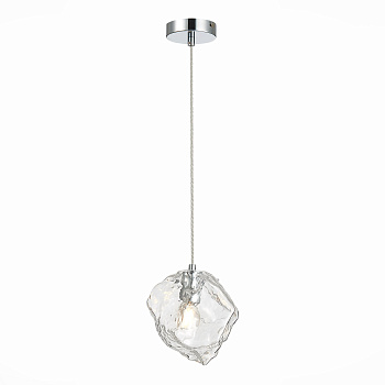 Светильник подвесной Хром/Прозрачный E14 1*40Вт SL1175.103.01 ST LUCE