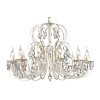 Люстра 12*E14 60Вт Жемчужное Золото IP20 Princess ARM270-12-R Maytoni