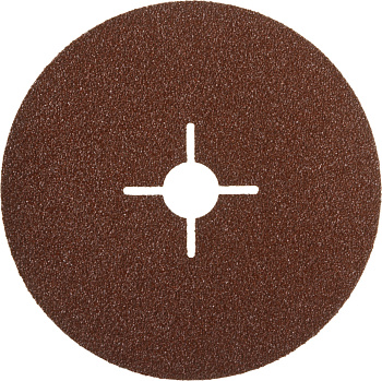 Круг шлифовальный "ПРОФИ" фибровый, для УШМ, P40, 125х22мм, 5 листов ЗУБР