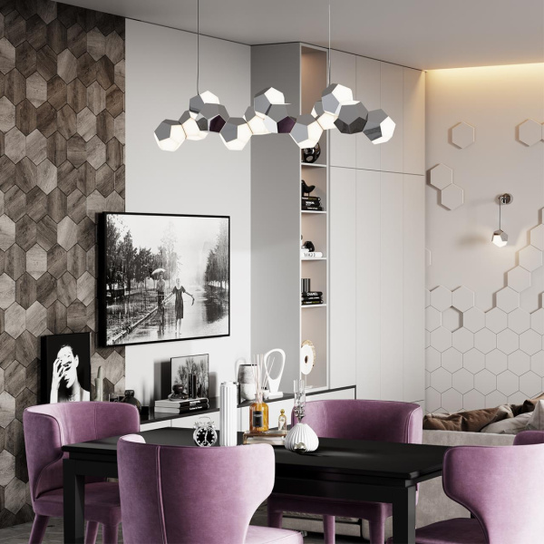 Настенный св-к IP20 LED 7W 420Лм IP20 4000K BINGO хром ODEON LIGHT