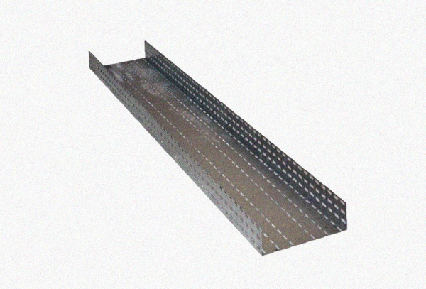 Лоток перфорированный ЛМ 300х80х3000 УХЛ1, горячее цинкование, S1,0