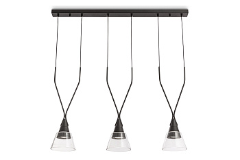 Подвесной светильник 3*GU10 40Вт Черный IP20 Hilo P063PL-03B Maytoni