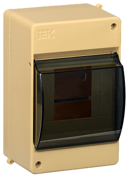 Корпус пластиковый КМПн 2/4 IP30 сосна KREPTA 3 IEK