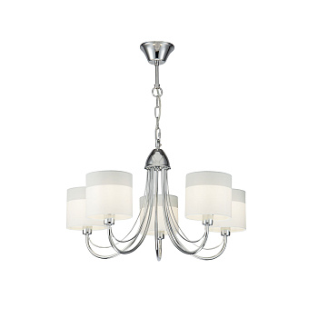 Люстра 5*E14 40Вт Хром IP20 Taisia FR5683PL-05CH Freya