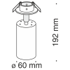 Потолочный светильник 1*GU10 50Вт Матовое Золото IP20 Focus C018CL-01MG Technical