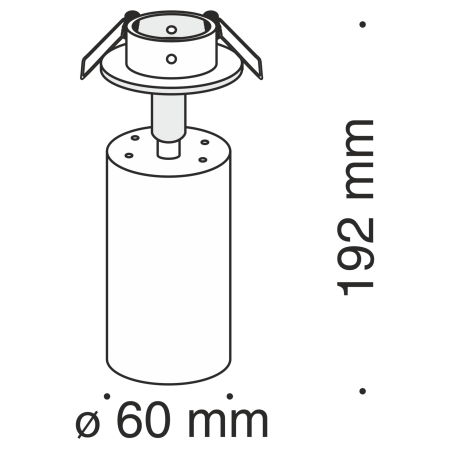 Потолочный светильник 1*GU10 50Вт Матовое Золото IP20 Focus C018CL-01MG Technical