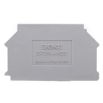 Изолятор торцевой для клеммы TUR-4-HESI DKC