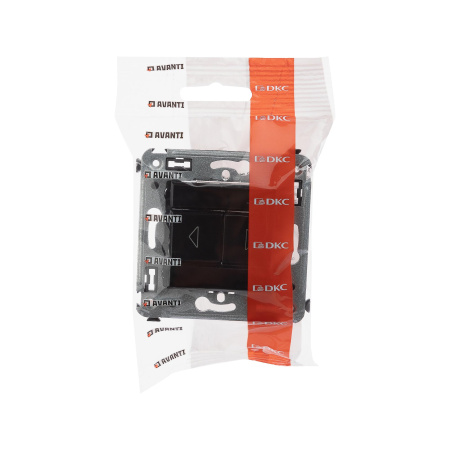 Механизм управления рольставней в стену, "Avanti", "Черный квадрат" DKC