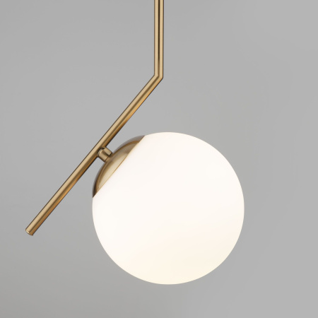 Подвесной светильник с плафоном 1*E27 60Вт латунь IP20 Frost (50152/1 латунь) Eurosvet