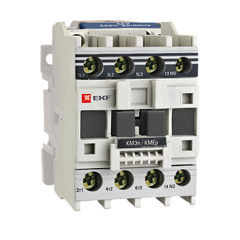 Контактор КМЭп малогабаритный 32А 110В DC 1NC PROxima EKF