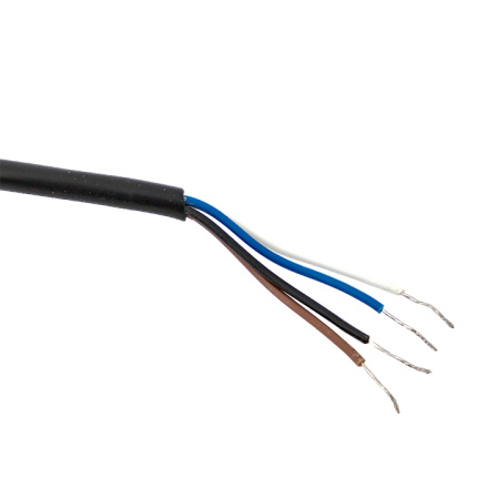 Кабель-разъем М12 4-PIN угловой PLG-12L-4-2 EKF