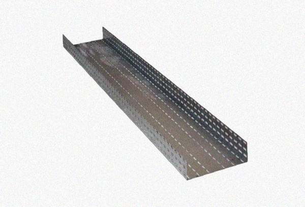 Лоток перфорированный ЛМ 100х50х1000 УТ1,5, горячее цинкование S1,5