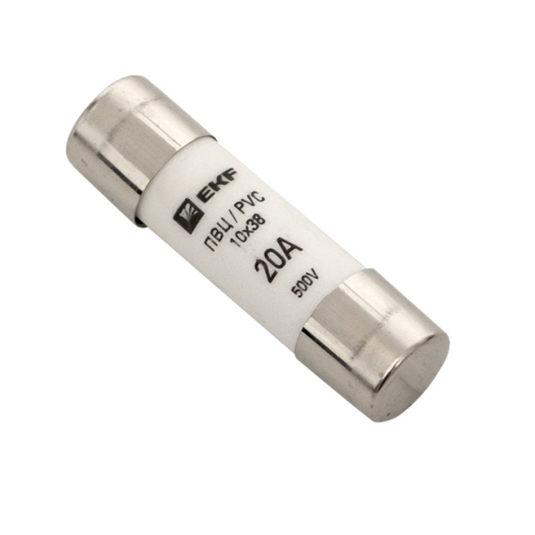 Плавкая вставка цилиндрическая ПВЦ (10х38) 20А PROxima EKF