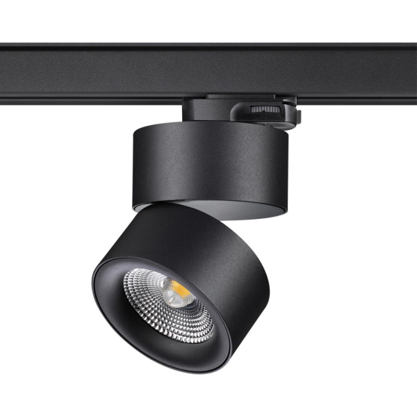 Трехфазный трековый св/д св-к IP20 LED 25W 4000K 2200Лм 100-265V черный GRODA NOVOTECH