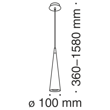 Подвесной светильник 1*GU10 40Вт Никель IP20 Nevill P318-PL-01-N Technical
