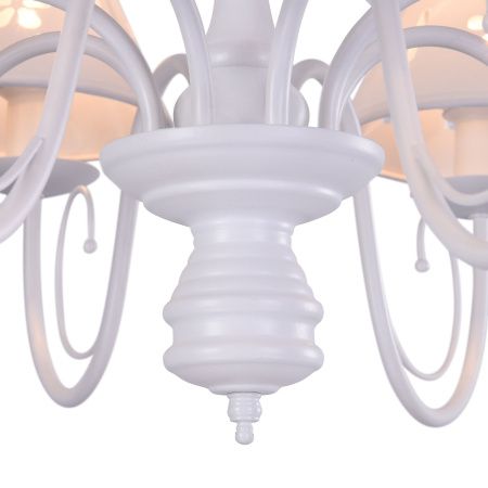Люстра 8*E14 60Вт Матовый Белый IP20 Emily FR2537PL-08W Freya