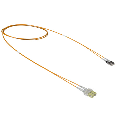 Оптический коммутационный шнур переходной Duplex SC-UPC/FC-UPC, 50/125 OM2, 10 м DKC