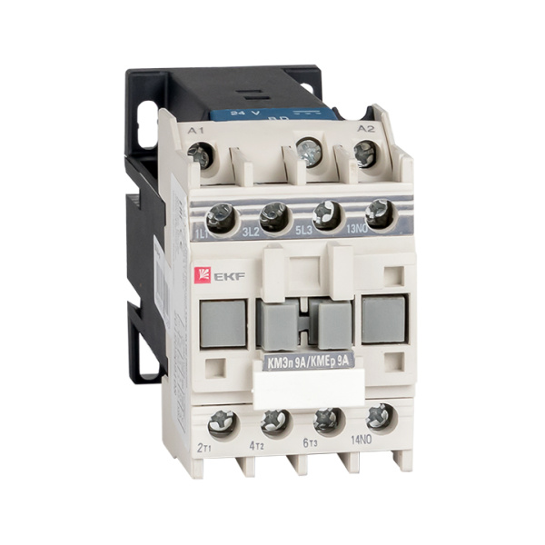 Контактор КМЭп малогабаритный 9А 24В DC 1NO PROxima EKF