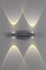 Ландшафтный настенный св-к IP54 LED 4000K 8W 85-265V CALLE темно-серый F NOVOTECH