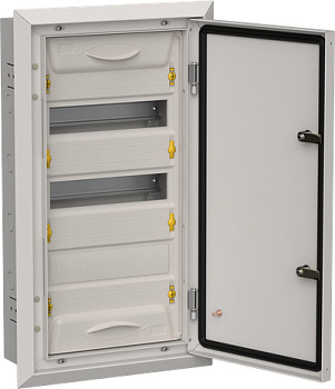 TITAN 5 Корпус мет. ЩРв-36 (1х36) 630х365х130 IP31 сер IEK