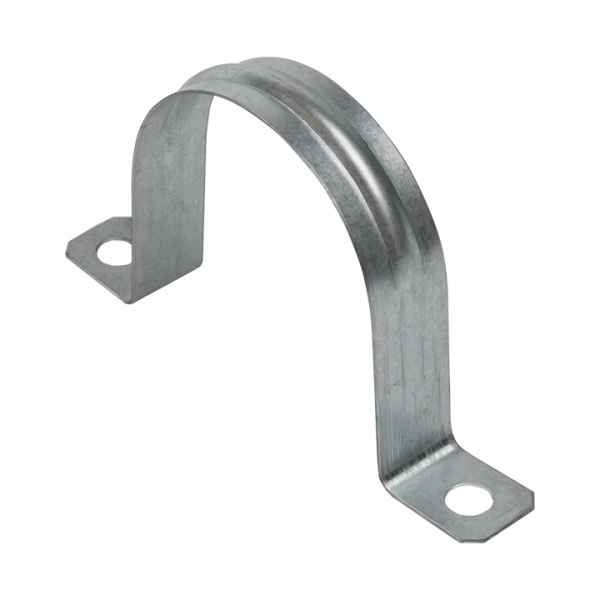 Скоба металлическая двухлапковая d60-63 мм (50 шт) PROxima EKF