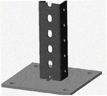 Стойка напольная (потолочная) СНП520 УТ1,5,горячее цинкование, S2,5