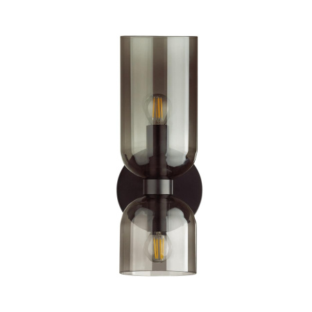 Бра с выкл.E14 2*60W ORINOCO черный/дымчатый ODEON LIGHT