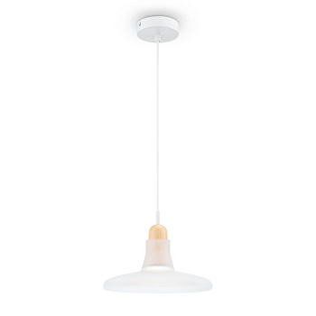Подвесной светильник 1*GU10 50Вт Матовый Белый IP20 Ola P017PL-01W Maytoni