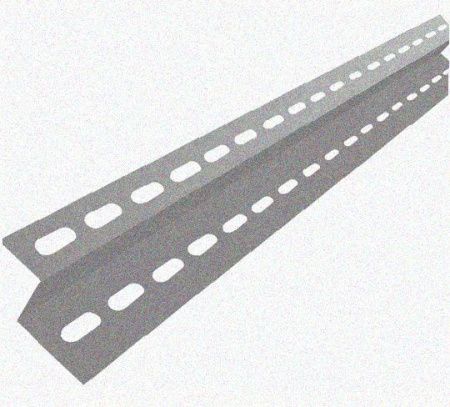 Профиль зетовый перфорированный К241 УХЛ1 горячее цинкование, S2,0