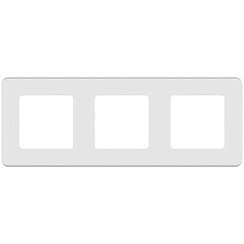 INSPIRIA Рамка горизонт/вертик 3 мест . белый IP20 Legrand