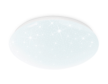 Потолочный светодиодный светильник FZ1078 WH белый 30W 6400K D380*105 (Без ПДУ) Ambrella Light